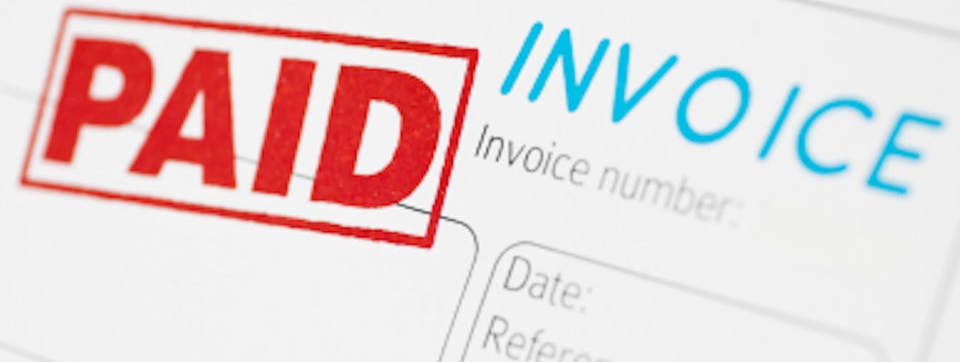 Paid invoice