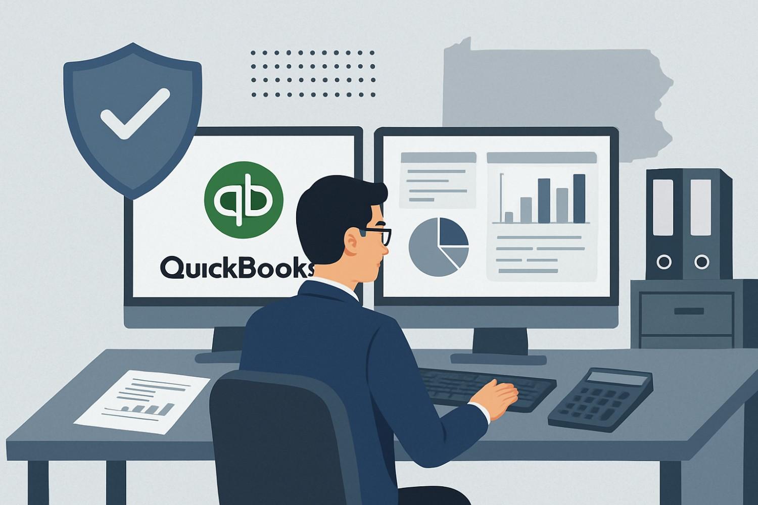 Secure Bookkeeping Outsourcing for a Pennsylvania CPA Firm: Quality-Controlled Processing Across QuickBooks and Peachtree