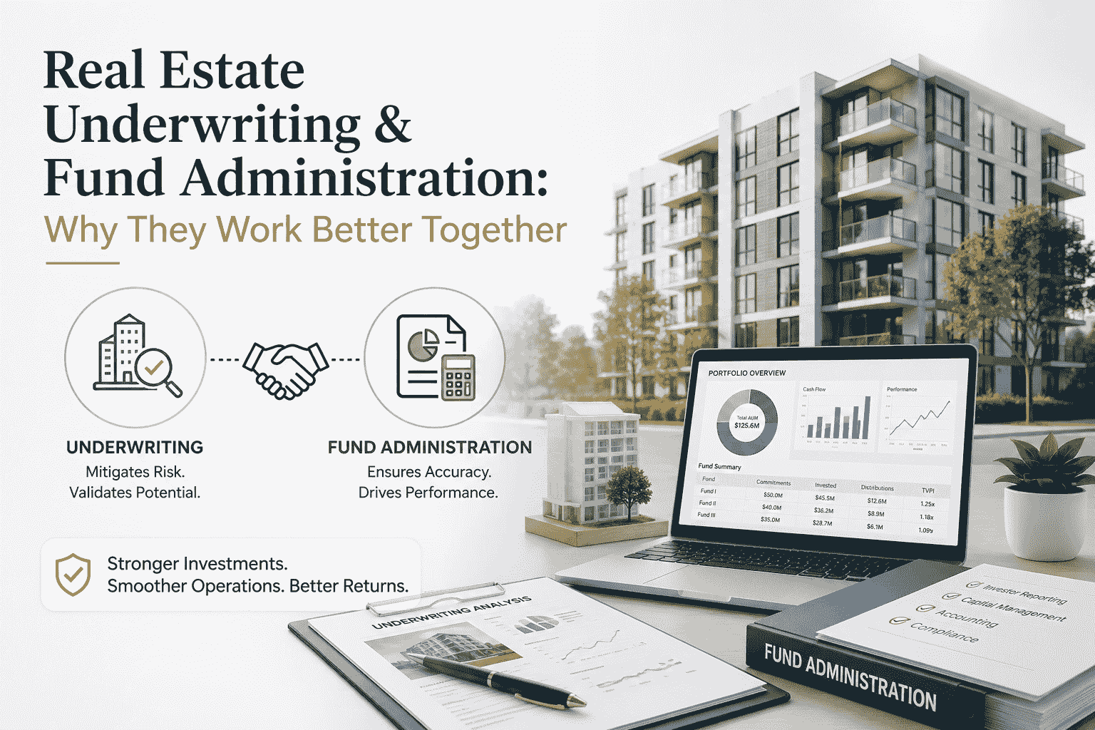 Real estate underwriting and fund