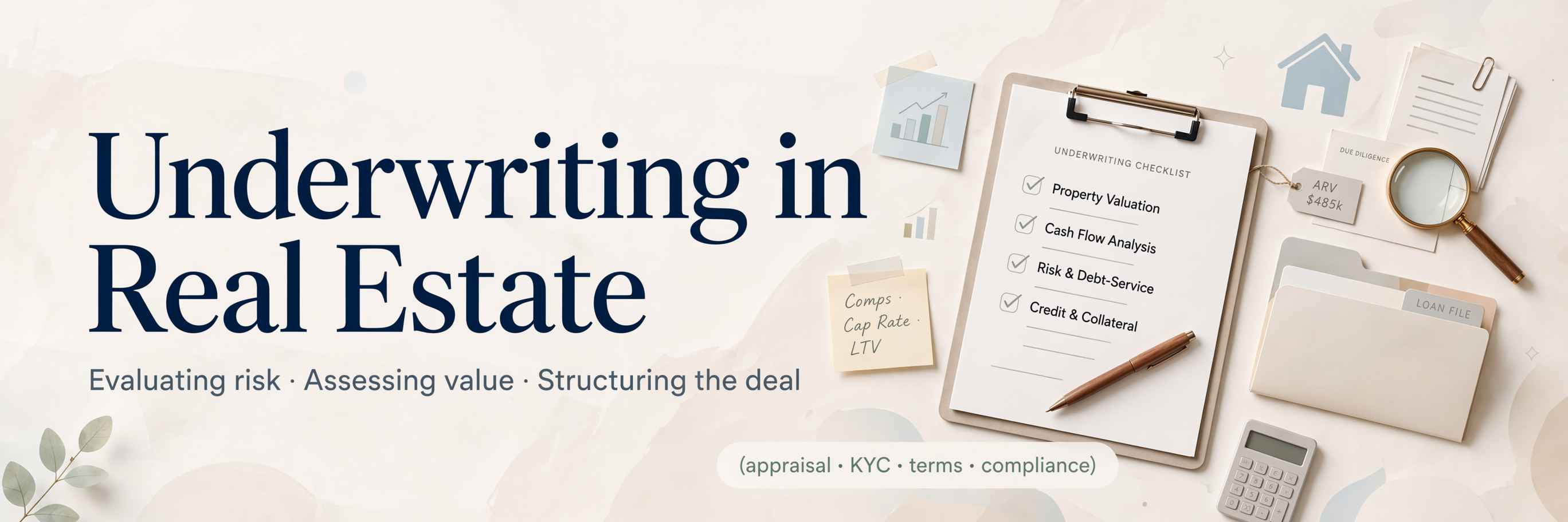 real estate underwriting